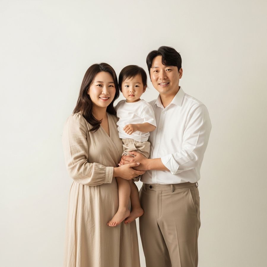 몽크사진관 가족사진 샘플 12