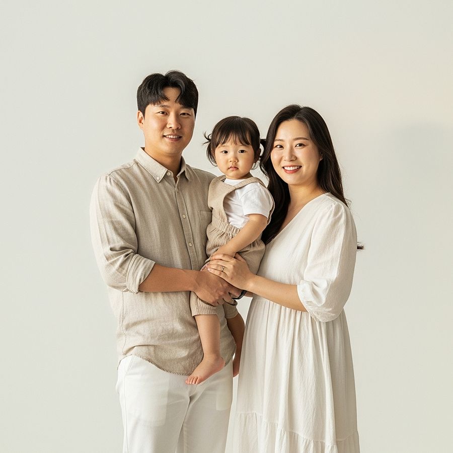 몽크사진관 가족사진 샘플 13