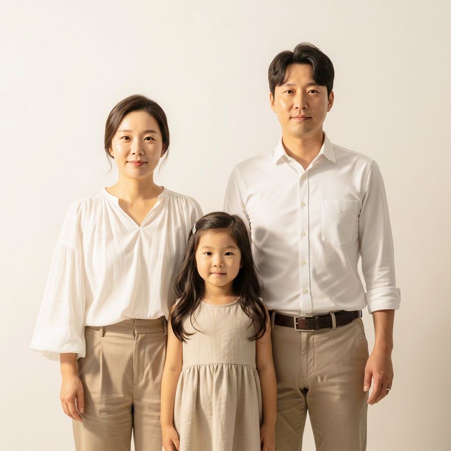 몽크사진관 가족사진 샘플 14