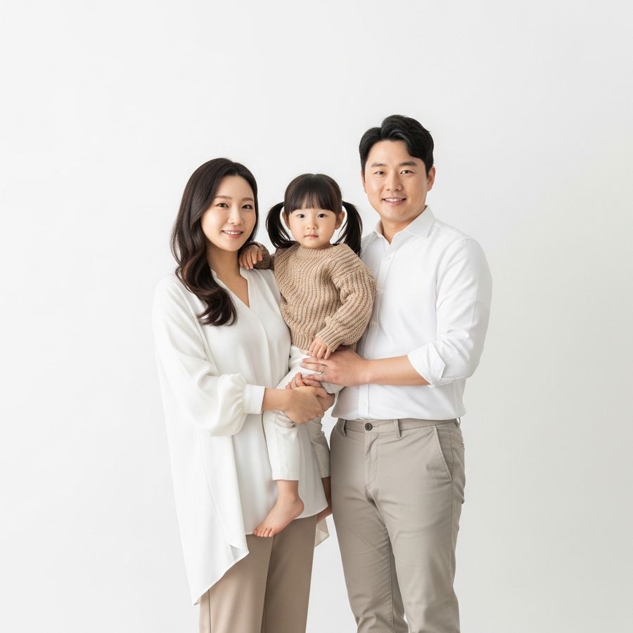 몽크사진관 가족사진 샘플 15