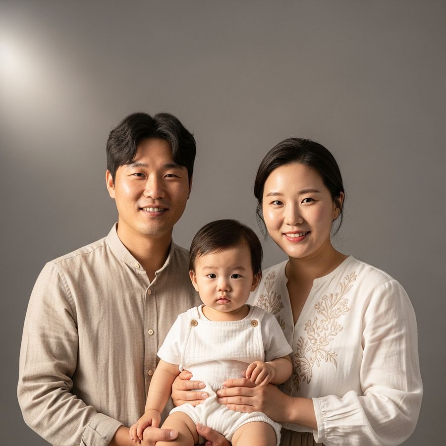 몽크사진관 가족사진 샘플 16