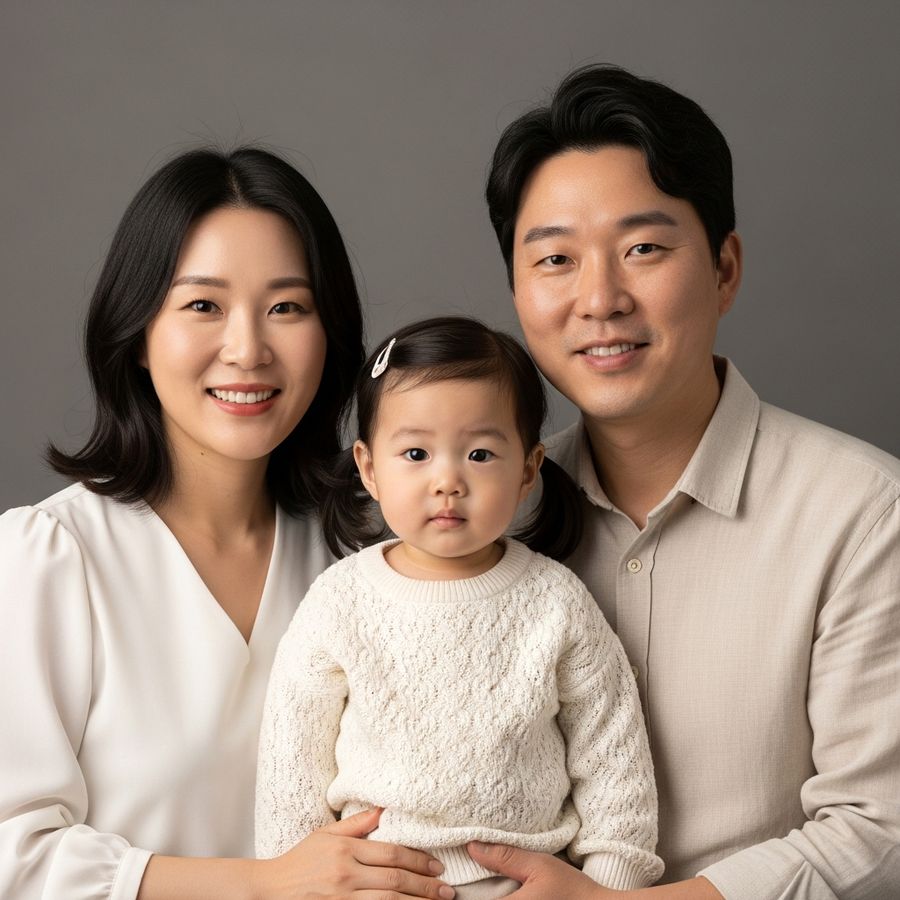 몽크사진관 가족사진 샘플 17
