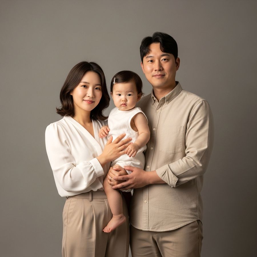 몽크사진관 가족사진 샘플 18