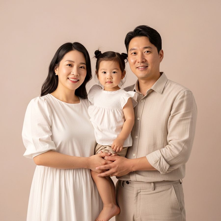 몽크사진관 가족사진 샘플 19