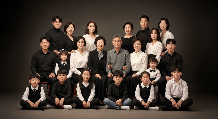 몽크사진관 가족사진 샘플 21