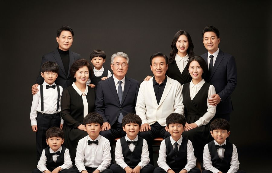 몽크사진관 가족사진 샘플 22