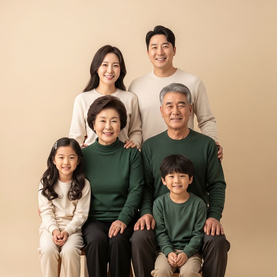 몽크사진관 가족사진 샘플 25