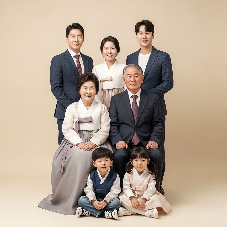 몽크사진관 가족사진 샘플 26