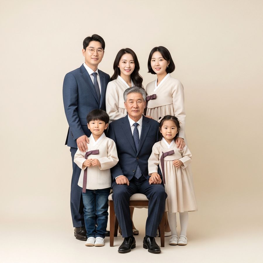 몽크사진관 가족사진 샘플 27