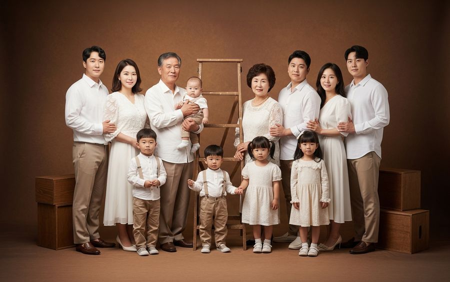 몽크사진관 가족사진 샘플 28