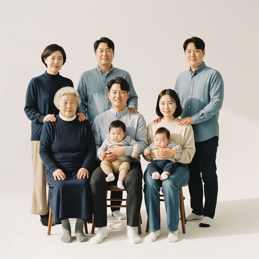 몽크사진관 가족사진 샘플 29