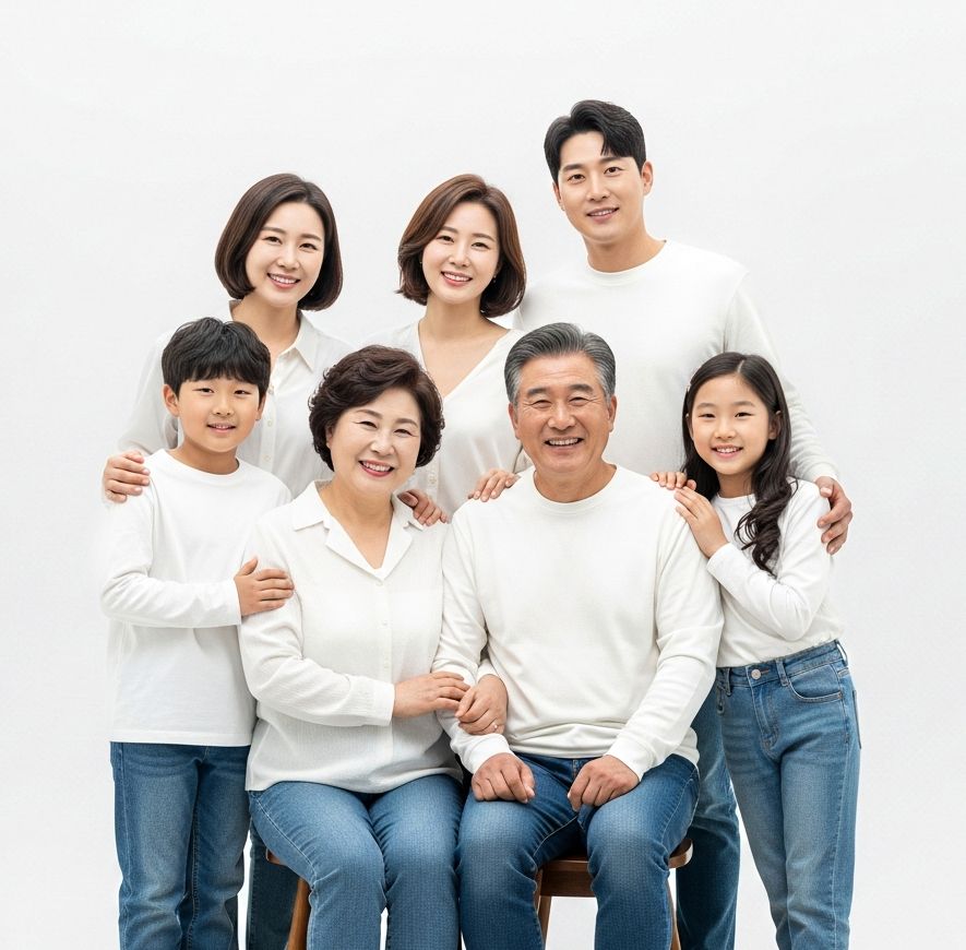 몽크사진관 가족사진 샘플 30