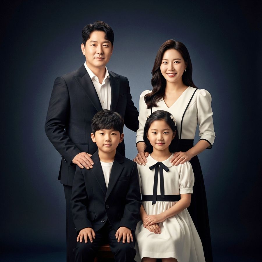 몽크사진관 가족사진 샘플 31