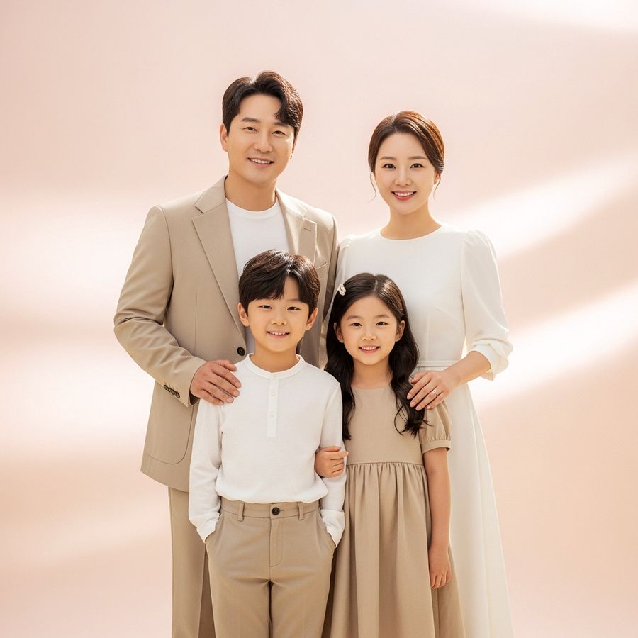 몽크사진관 가족사진 샘플 34