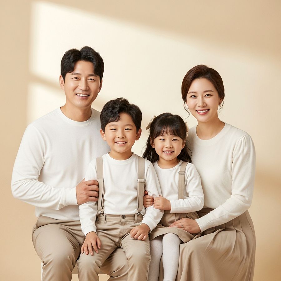 몽크사진관 가족사진 샘플 35