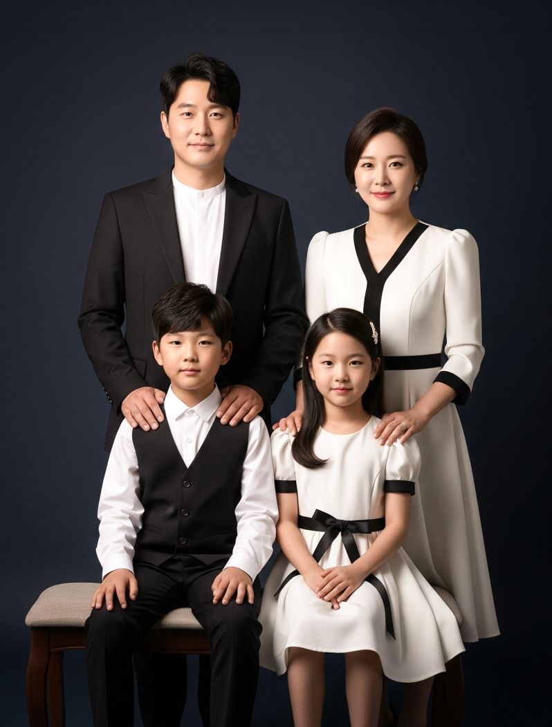 몽크사진관 가족사진 샘플 36