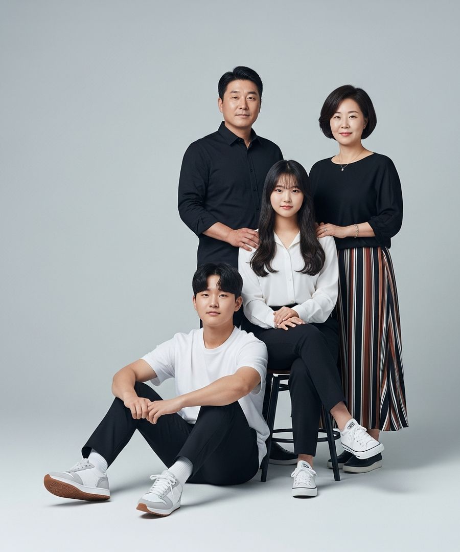 몽크사진관 가족사진 샘플 44