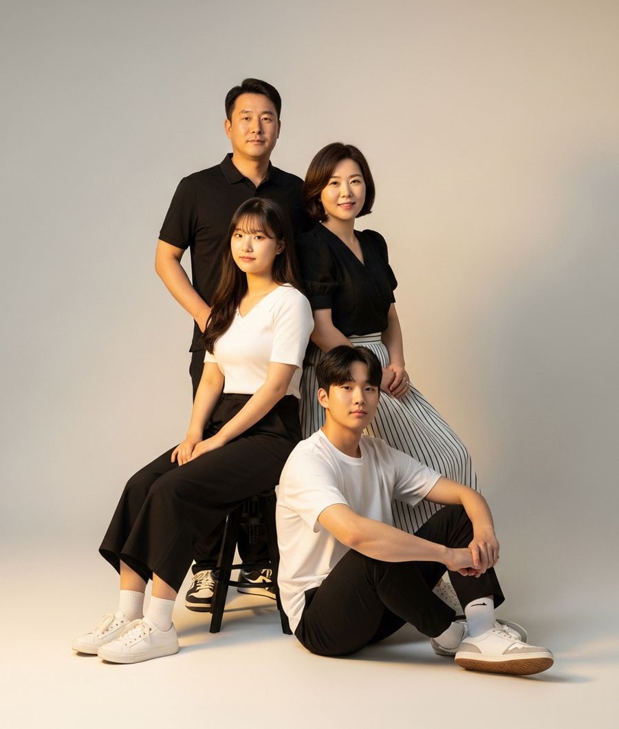 몽크사진관 가족사진 샘플 45