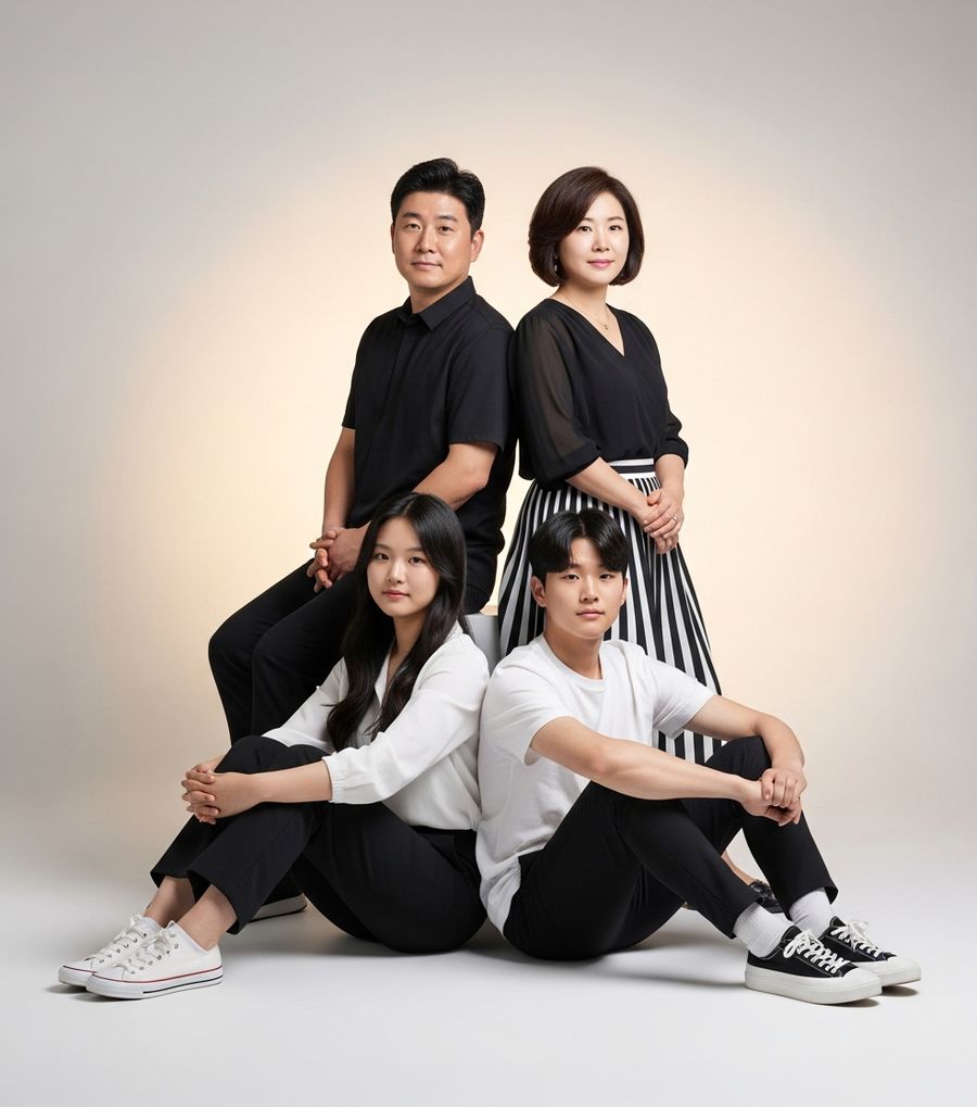 몽크사진관 가족사진 샘플 46