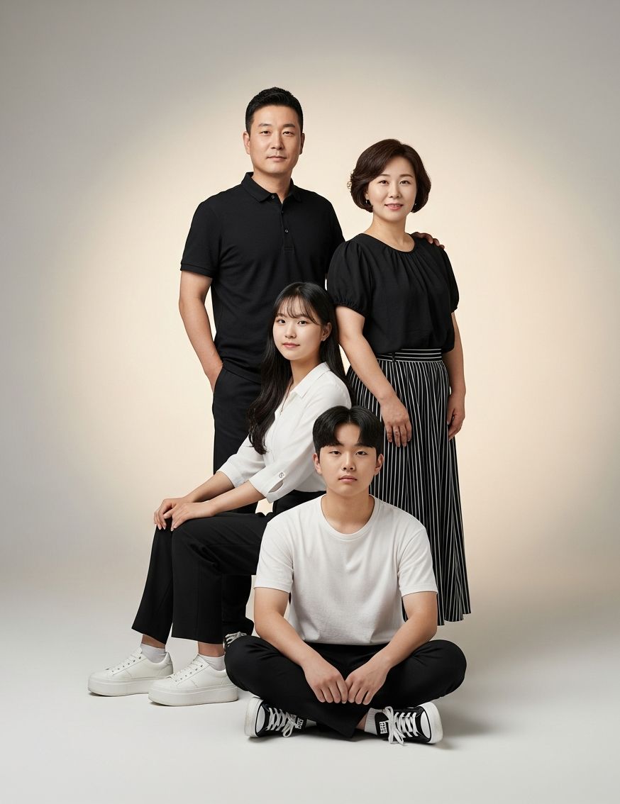몽크사진관 가족사진 샘플 48