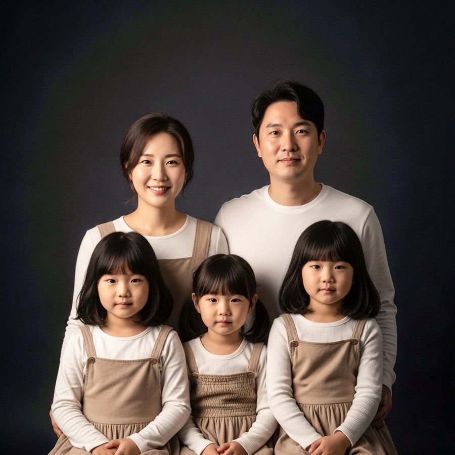 몽크사진관 가족사진 샘플 8