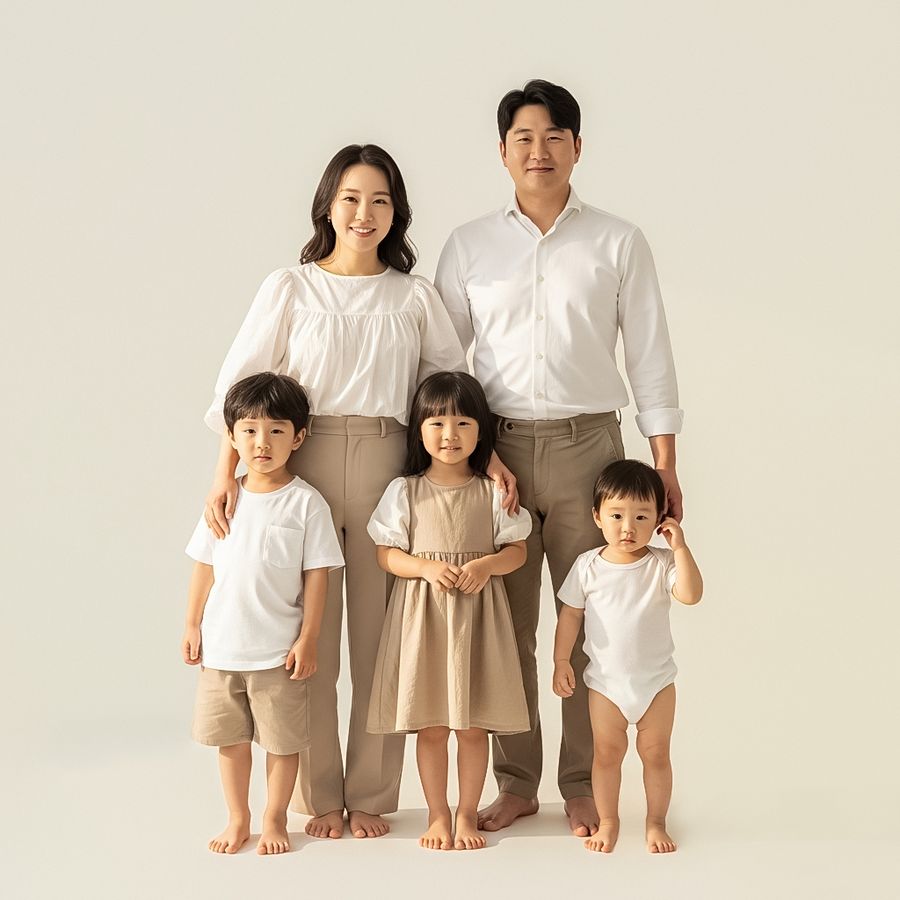 몽크사진관 가족사진 샘플 9